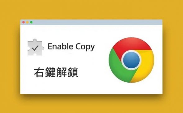 Enable Copy浏览器插件v1.26 For Chrome-解除网页右键限制
