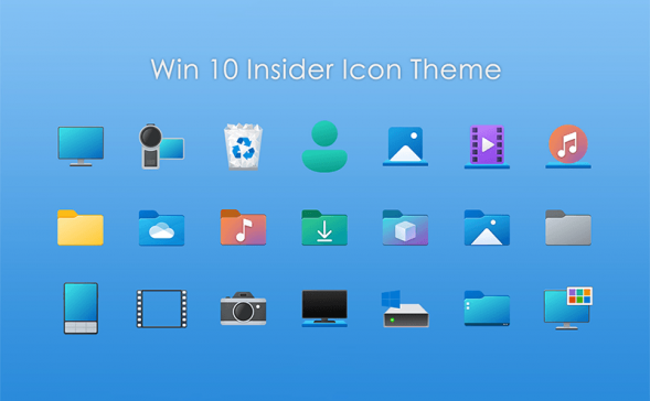 Windows 10 Insider Icon-太阳谷图标美化